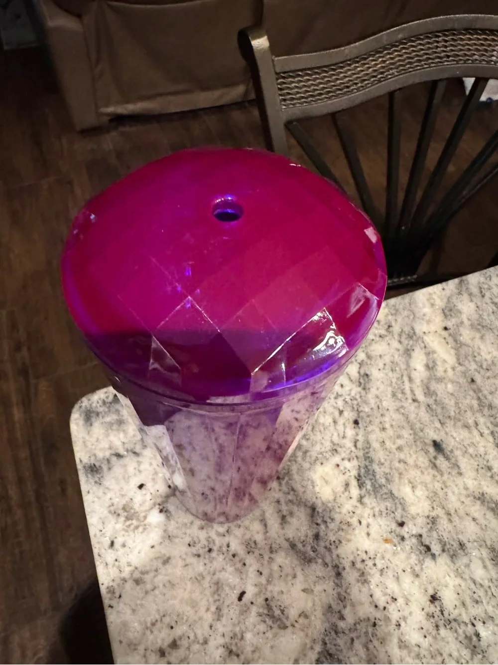 Starbucks Fuchsia Iridescent Tall Tumbler no straw